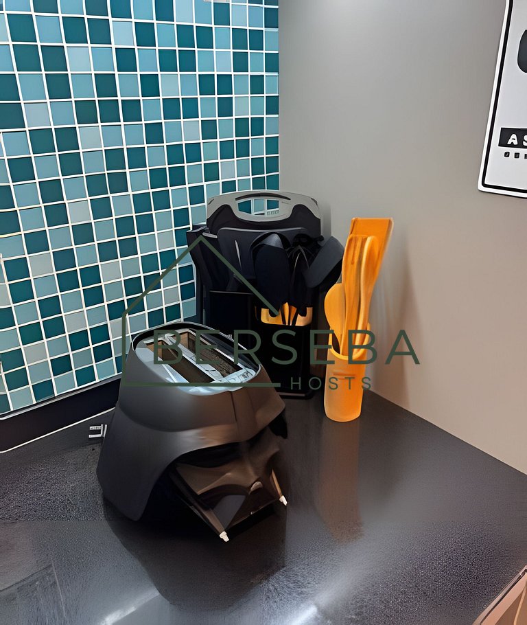 Apê de cinema em Pinheiros - completo p/ 4 hosp