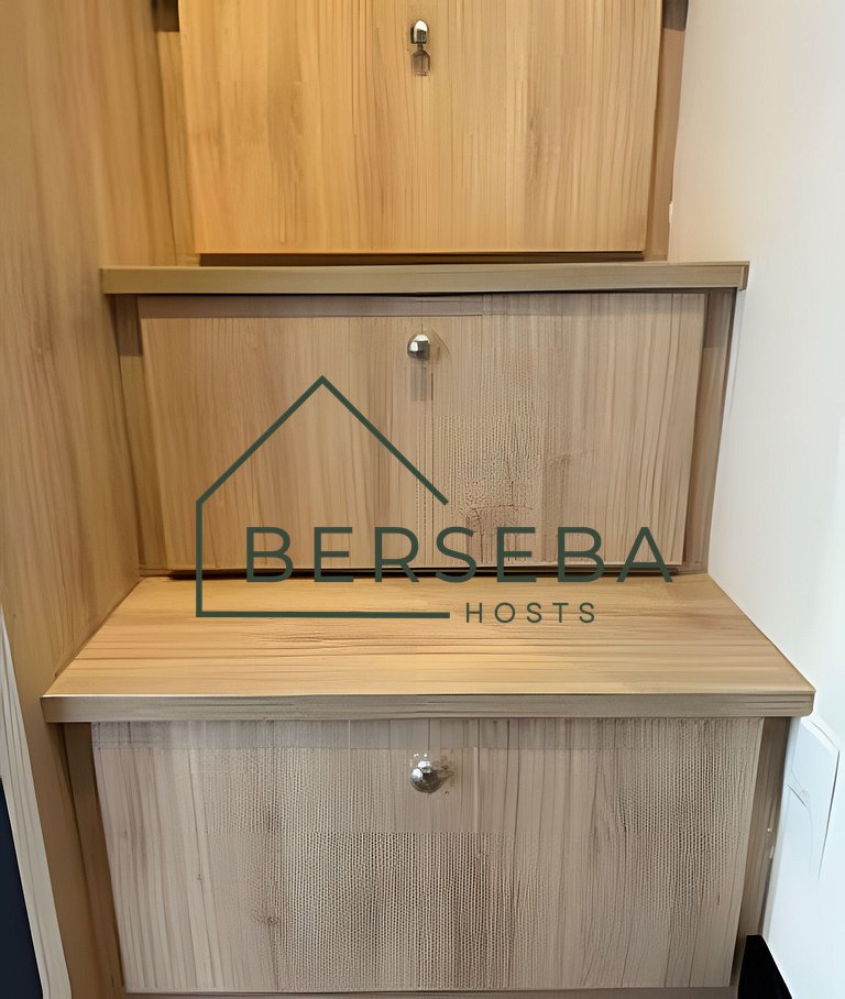 Apê de cinema em Pinheiros - completo p/ 4 hosp