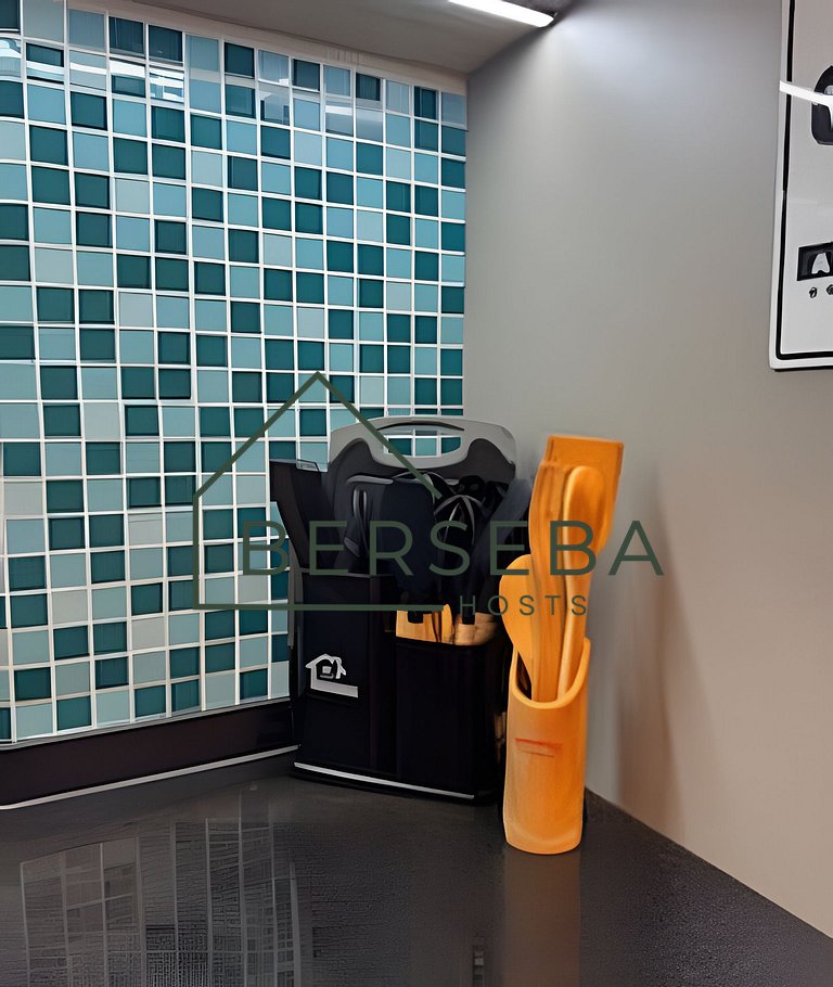 Apê de cinema em Pinheiros - completo p/ 4 hosp