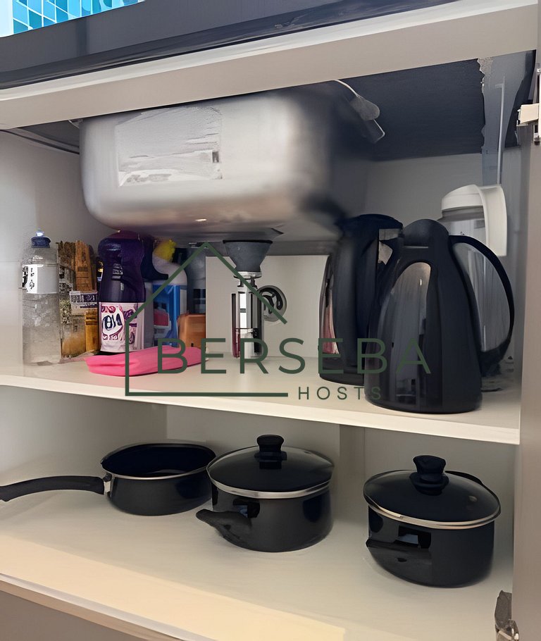 Apê de cinema em Pinheiros - completo p/ 4 hosp