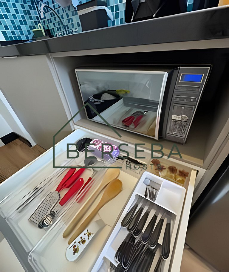 Apê de cinema em Pinheiros - completo p/ 4 hosp