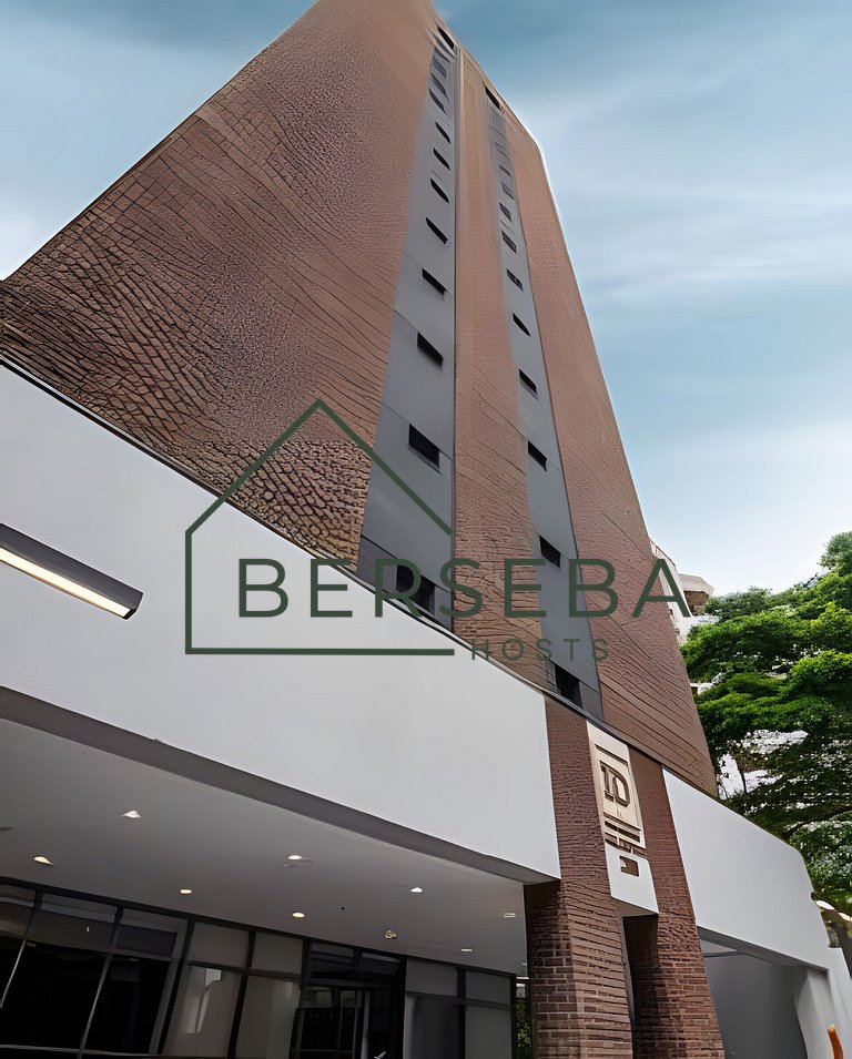 Studio moderno c/ piscina - Próx ao Pq. Ibirapuera