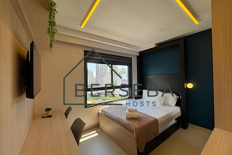 Apê c/ vista para cidade - Próx Allianz e PUC