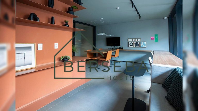 Apê de cinema em Pinheiros - completo p/ 4 hosp