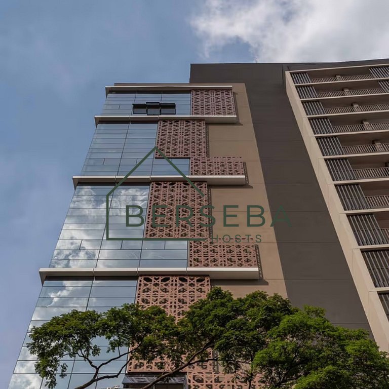 Apart. novo em Jardins próx a Paulista para 4 hósp