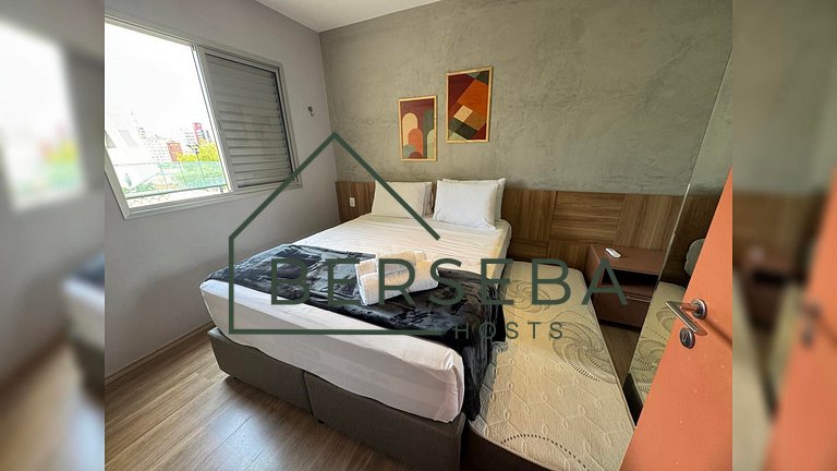 Apart na Bela Vista c/ vaga – prox da Av. Paulista