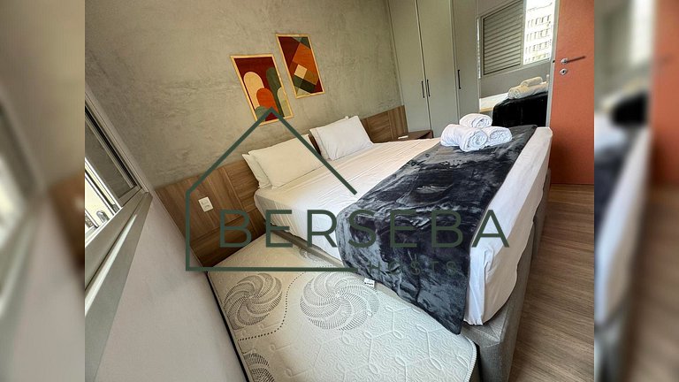 Apart na Bela Vista c/ vaga – prox da Av. Paulista