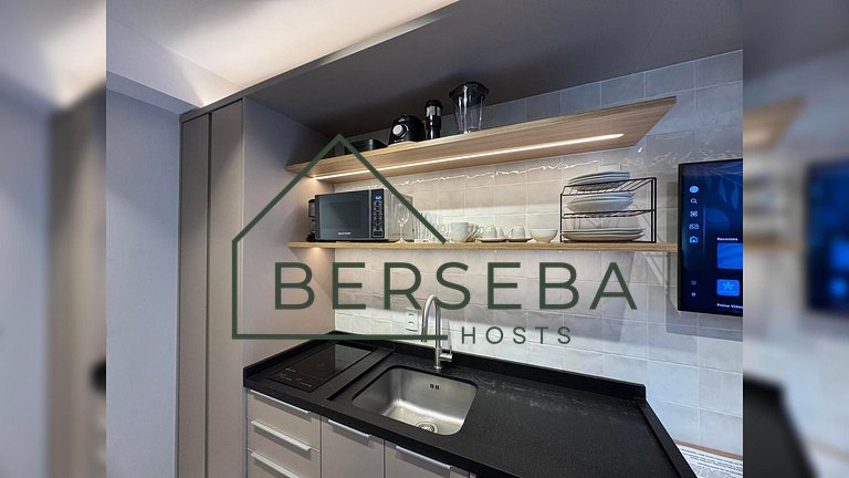 Studio moderno c/ piscina - Próx ao Pq. Ibirapuera