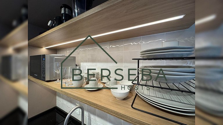 Studio moderno c/ piscina - Próx ao Pq. Ibirapuera