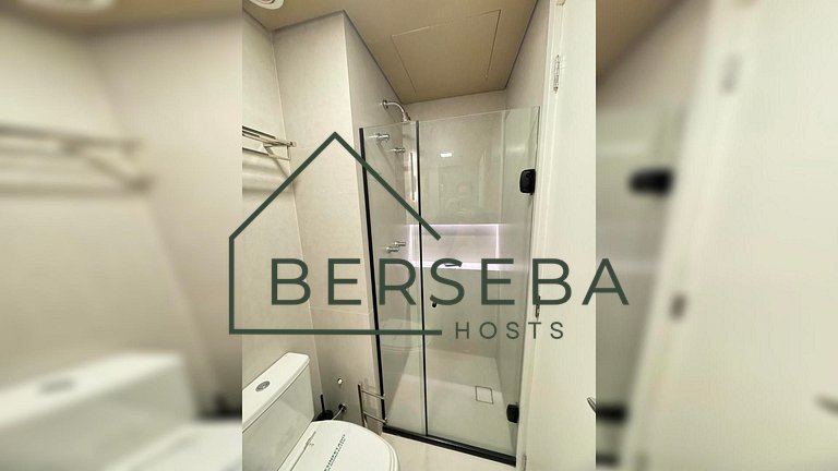 Studio moderno c/ piscina - Próx ao Pq. Ibirapuera