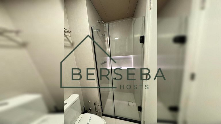 Studio moderno c/ piscina - Próx ao Pq. Ibirapuera