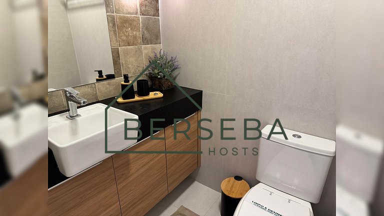 Studio moderno c/ piscina - Próx ao Pq. Ibirapuera