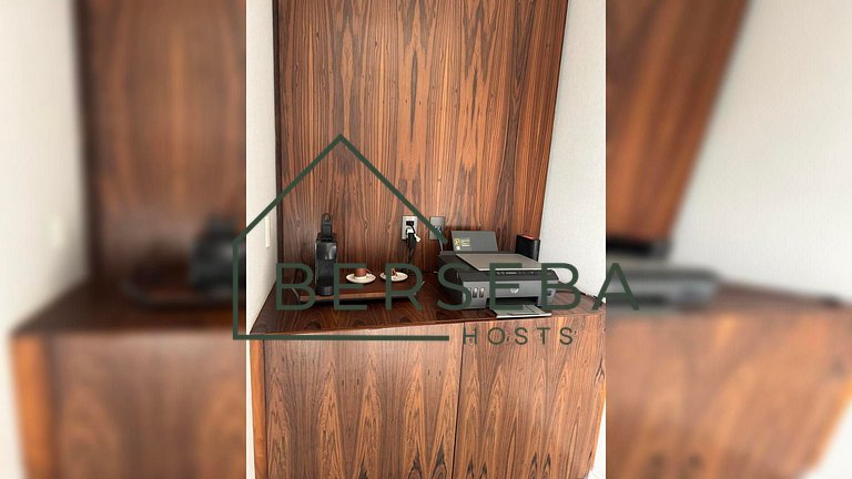 Studio moderno c/ piscina - Próx ao Pq. Ibirapuera