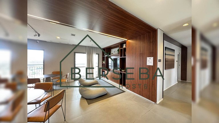 Ap Moema c/ piscina-Próx Av Ibirapuera e Aeroporto