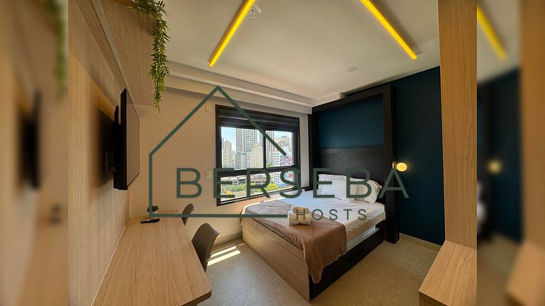 Apto c/ vista para cidade - Próx Allianz e PUC