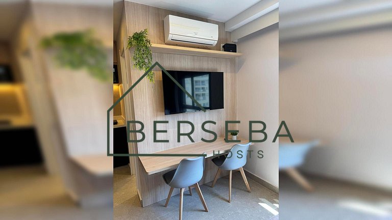 Apto c/ vista para cidade - Próx Allianz e PUC