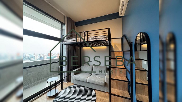 Ap c/piscina e sala de massagem - Próx Av Paulista