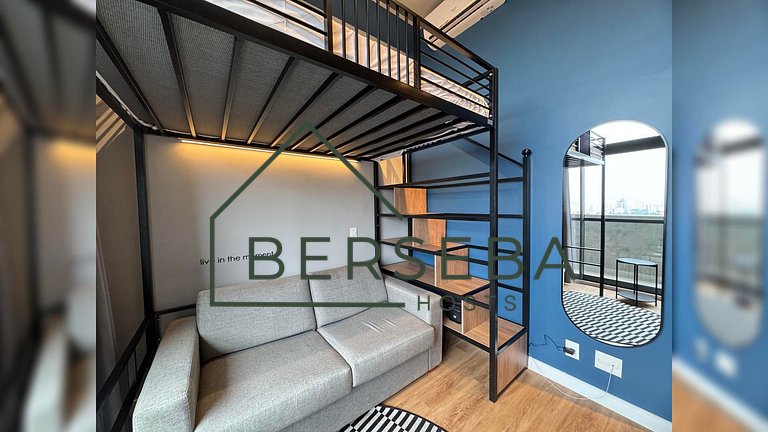 Ap c/piscina e sala de massagem - Próx Av Paulista