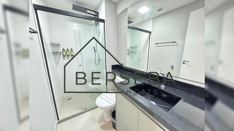 Apto c/ Piscina e Varanda - Próx Shop Ibira e Aero