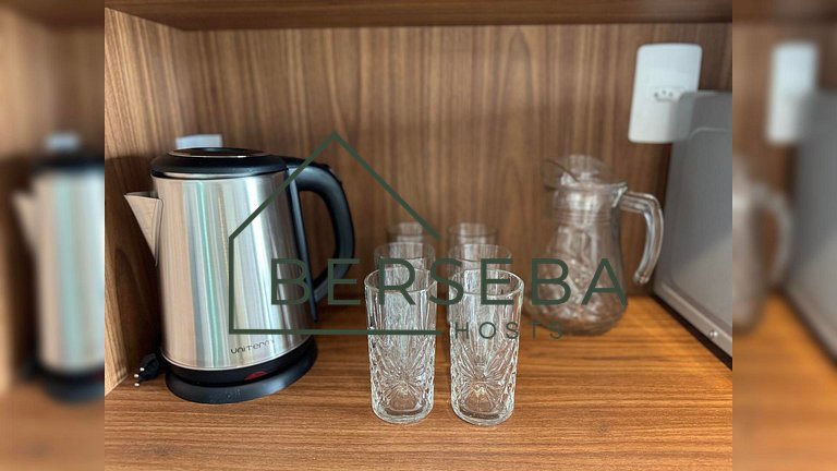 Apto c/ Piscina e Varanda - Próx Shop Ibira e Aero