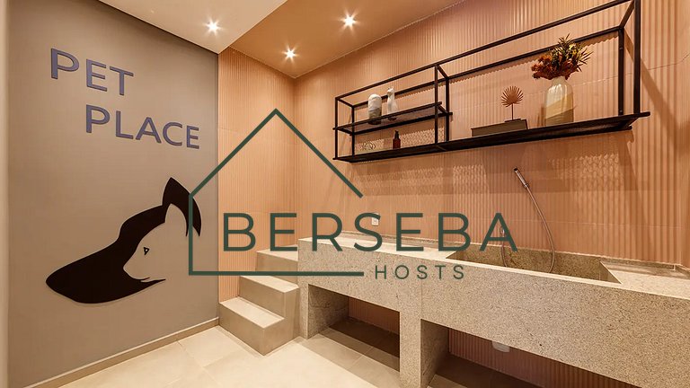 Apto c/ Piscina e Varanda - Próx Shop Ibira e Aero