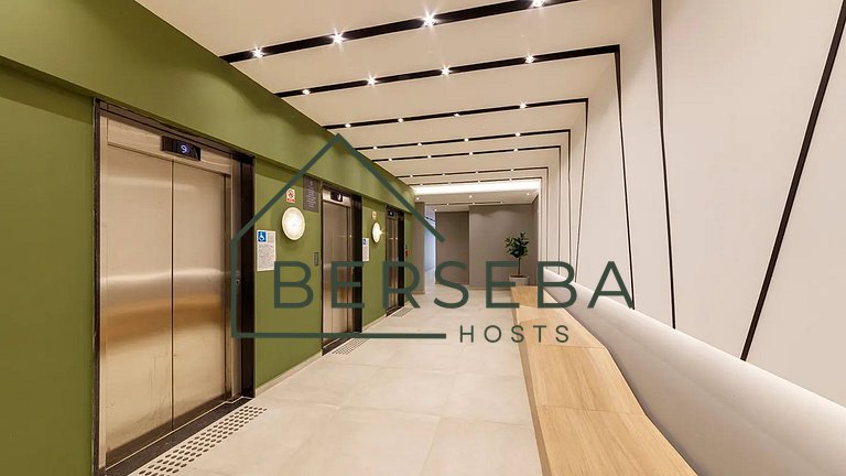 Apto c/ Piscina e Varanda - Próx Shop Ibira e Aero