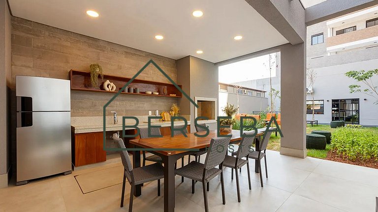 Apto c/ Piscina e Varanda - Próx Shop Ibira e Aero