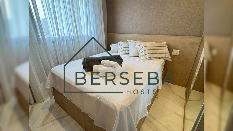 Studio c/ vista p/ cidade - Próx Shoppings e Metrô