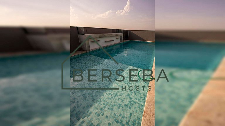 Apart. prox ao Allianz com Piscina p/ 4 hósp