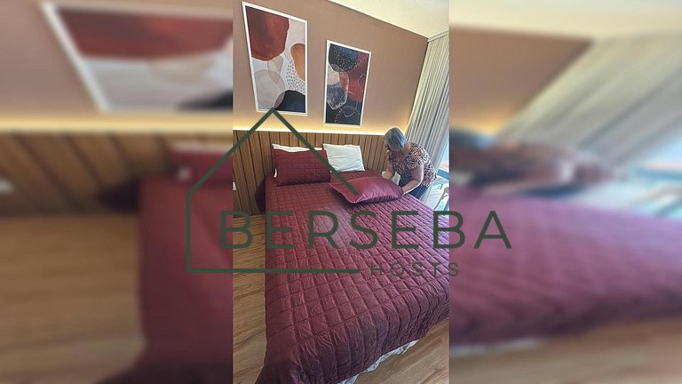 Apart. novo em Jardins próx a Paulista para 4 hósp