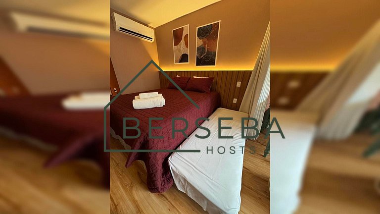 Apart. novo em Jardins próx a Paulista para 4 hósp