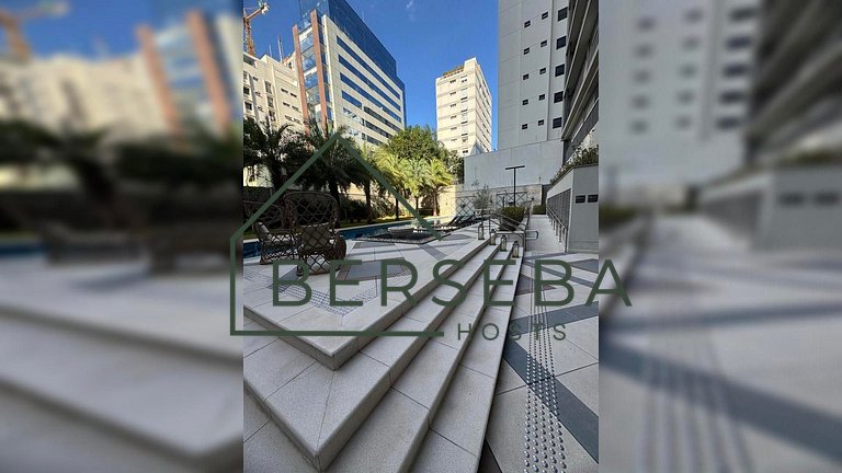 Apart. novo em Jardins próx a Paulista para 4 hósp