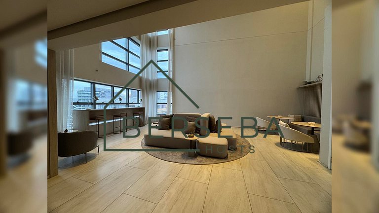 Apart. novo em Jardins próx a Paulista para 4 hósp