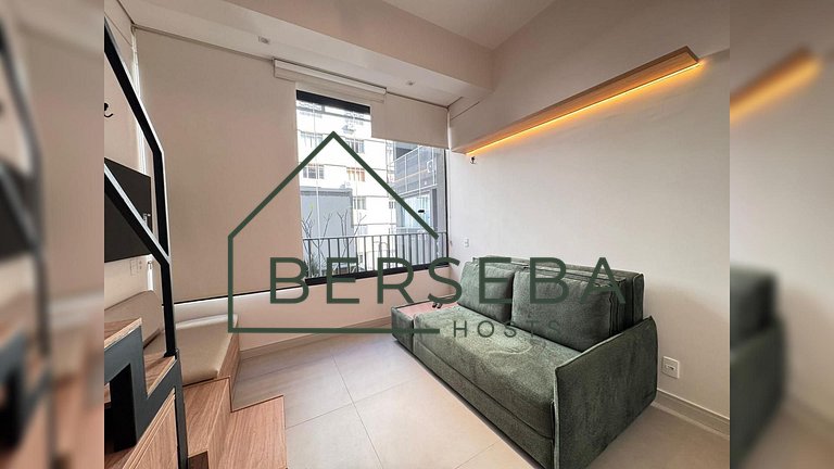 Apê c/ Mezanino - Pinheiros - Próx Metrô Fradique